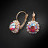 Auskarai "Krāšņums II (Light Siam Shimmer)" su Swarovski™ kristalais
